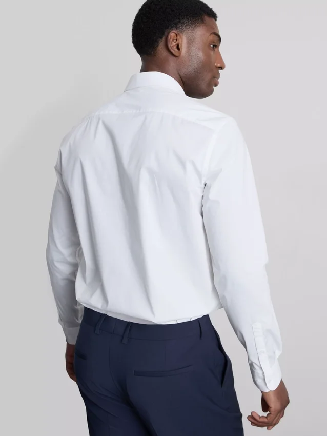 Slim-fit formell skjorta