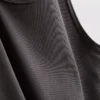 Slim fit-linne med ribbade kanter