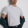 Slim-fit stretch-T-shirt med korta ärmar
