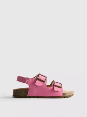 Slingback-sandaler med dubbla spännen