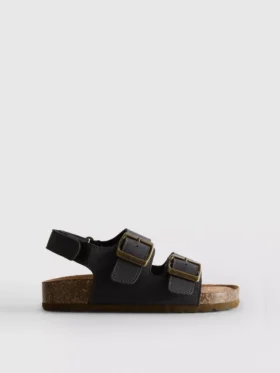 Slingback-sandaler med dubbla spännen