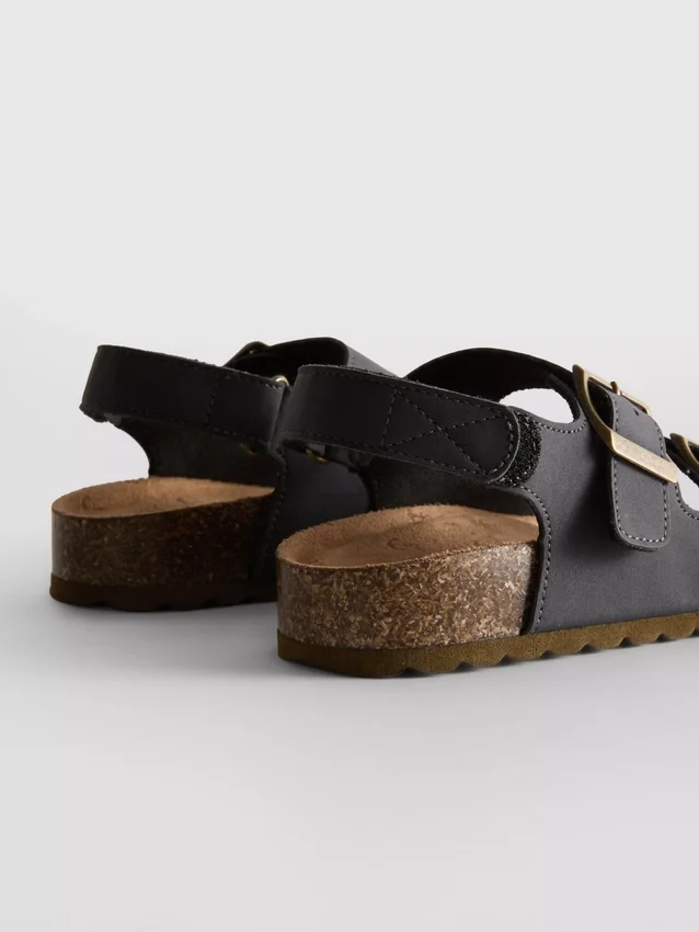 Slingback-sandaler med dubbla spännen