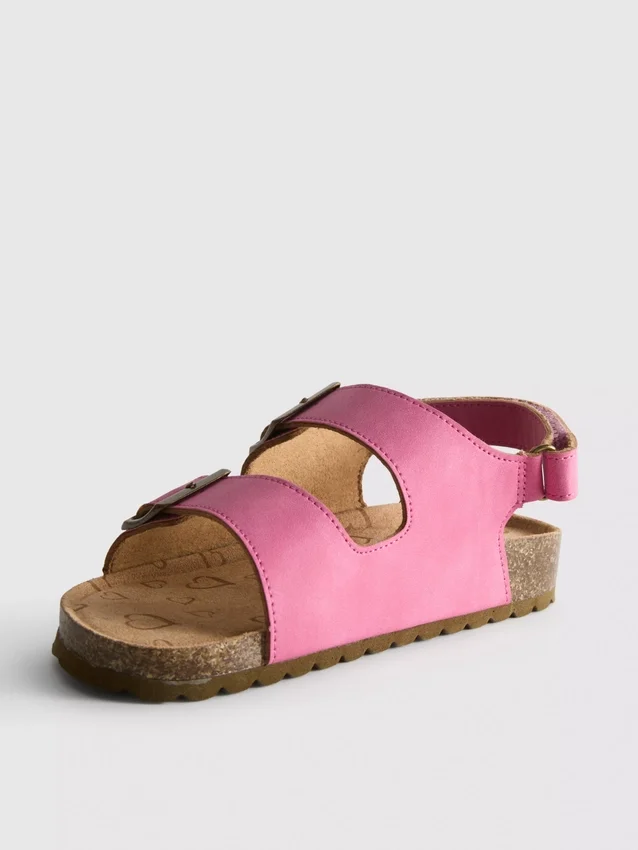 Slingback-sandaler med dubbla spännen