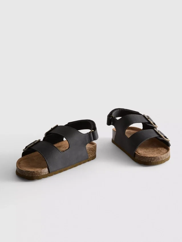 Slingback-sandaler med dubbla spännen