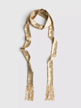 Smal paljettscarf
