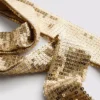 Smal paljettscarf