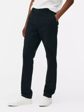 Smal passform, stretchchinos