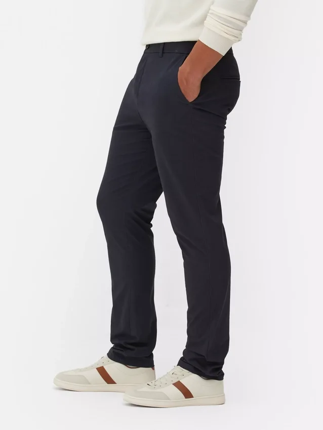 Smal passform, stretchchinos