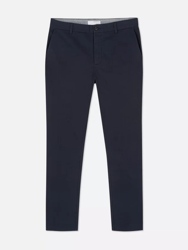 Smal passform, stretchchinos