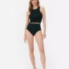 Sömfri stringtrosa med hög midja som shapewear