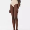 Sömfri stringtrosa med hög midja som shapewear