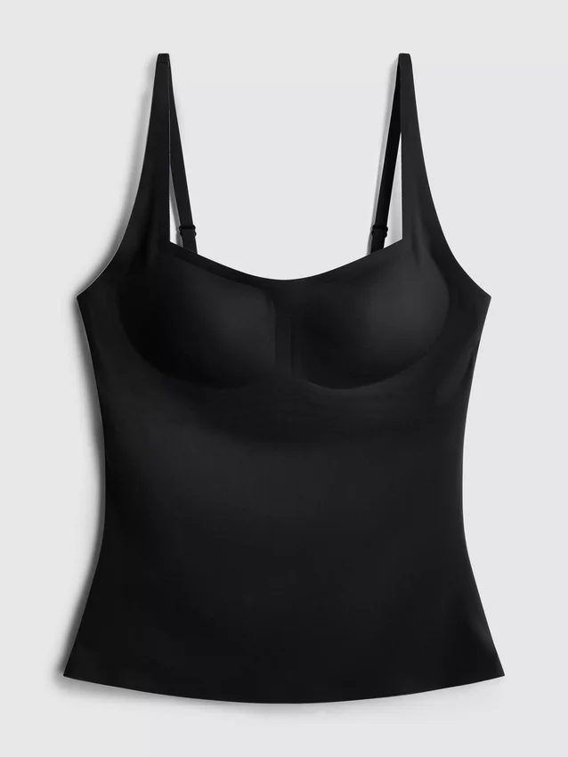 Sömlös cami med inbyggd bh