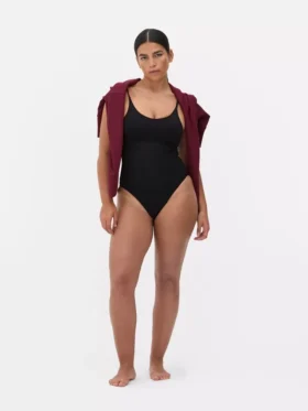 Sömlös, figursydd bodysuit