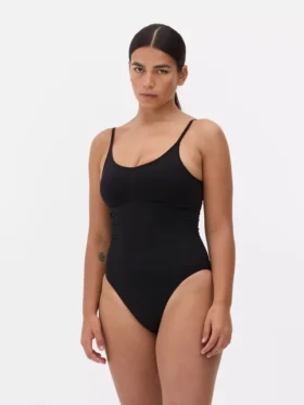 Sömlös, figursydd bodysuit