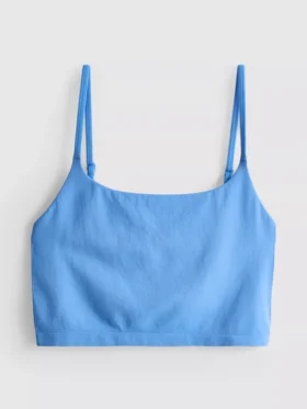 Sömlös, kort pyjamas-cami-top