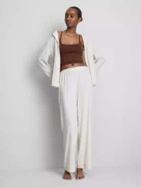 Sömlös, kort pyjamas-cami-top