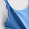Sömlös, kort pyjamas-cami-top