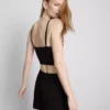 Sömlös, kort pyjamas-cami-top
