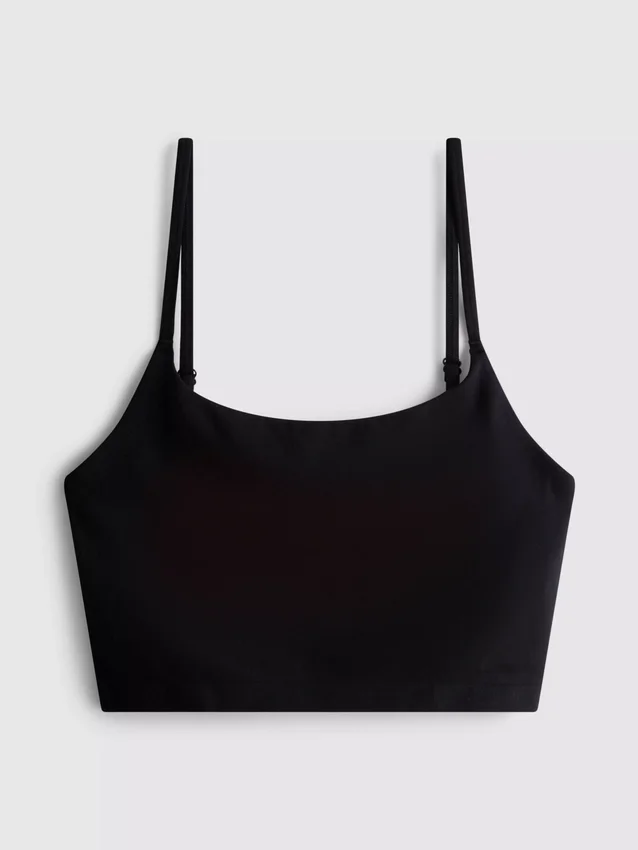 Sömlös, kort pyjamas-cami-top