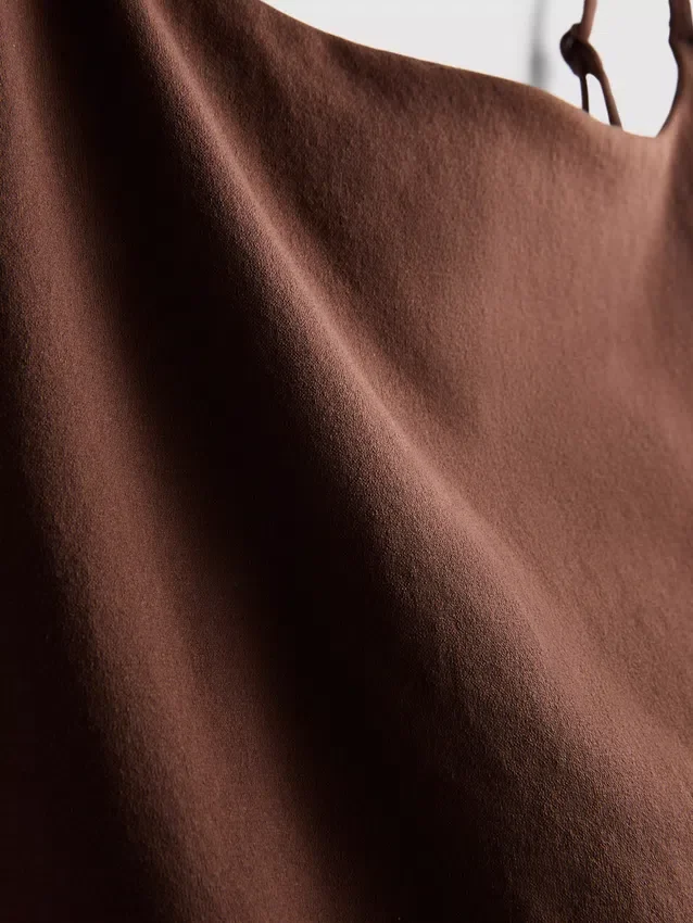 Sömlös, kort pyjamas-cami-top
