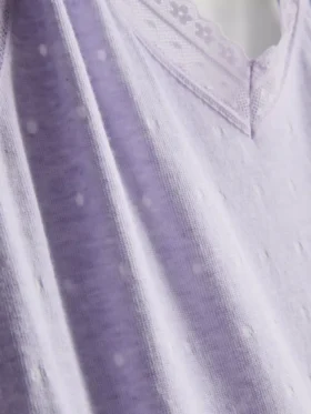 Sömlös pyjamasar med kort topp och shorts