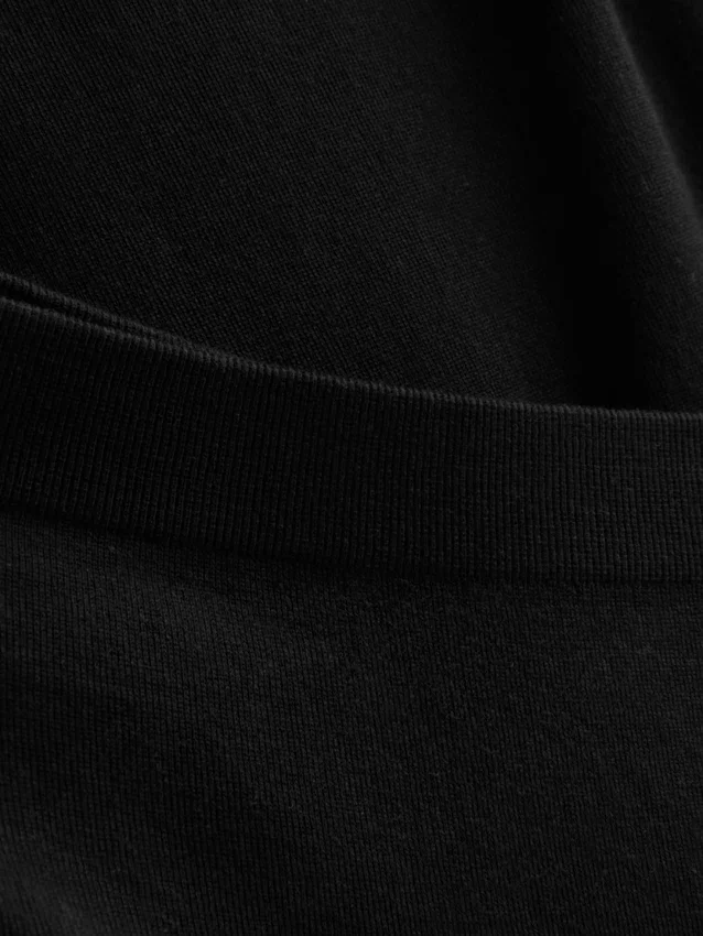 Sömlös pyjamasar med kort topp och shorts