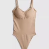Sömlös Shapewear-bodysuit med string