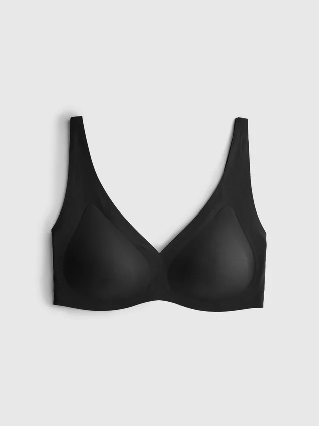 Sömlös, utjämnande bralette