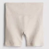 Sömlösa ribbade träningsshorts