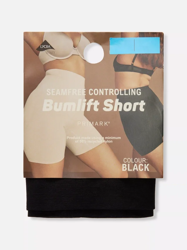 Sömlösa shorts som lyfter baken