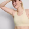 Smörmjuk crop top med spaghettiband