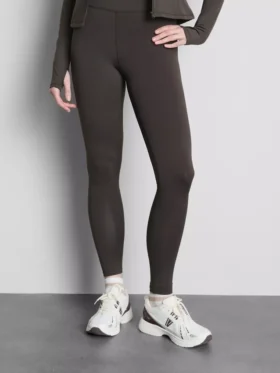 Smörmjuka, högmidjade träningsleggings