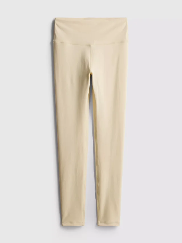 Smörmjuka, högmidjade träningsleggings