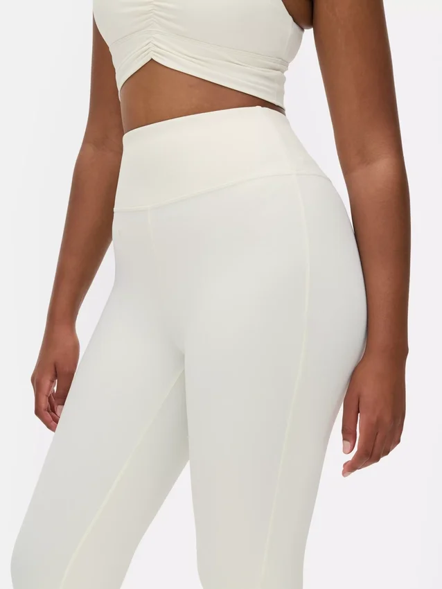 Smörmjuka leggings med utsvängda ben
