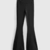 Smörmjuka leggings med utsvängda ben