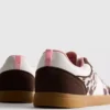 Sneakers med djurmönster och gummisula