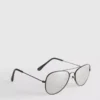 Solglasögon i aviator-stil