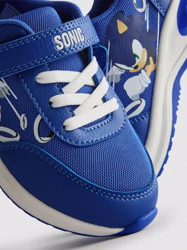 Sonic the Hedgehog-sneakers med lysande sulor