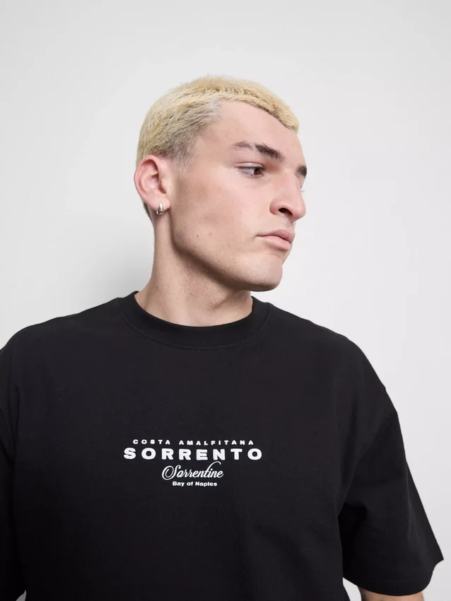 Sorrento-T-shirt med tryck