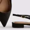 Spetsiga slingback-mules