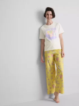 Spongebob Squarepants OOTD-pyjamaströja med tryck