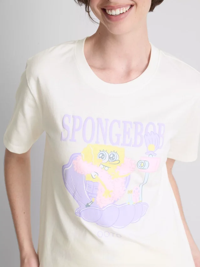 Spongebob Squarepants OOTD-pyjamaströja med tryck
