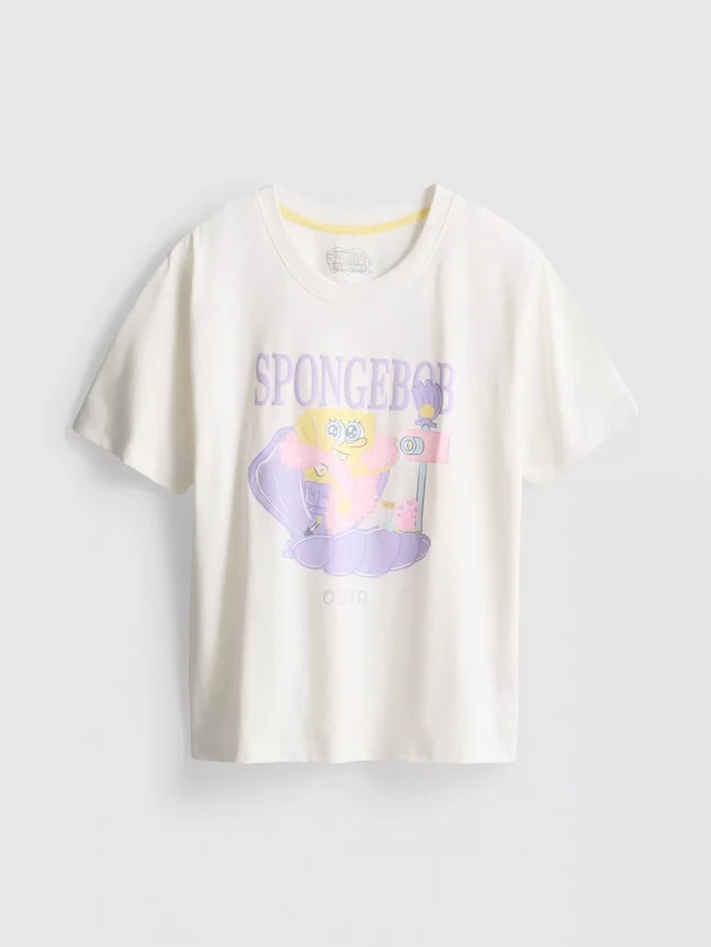 Spongebob Squarepants OOTD-pyjamaströja med tryck