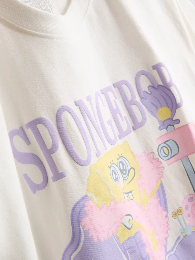 Spongebob Squarepants OOTD-pyjamaströja med tryck