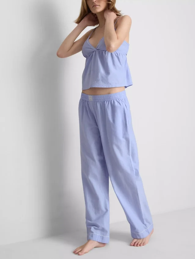 Stacey Solomon pyjamasbyxor i vävd bomull