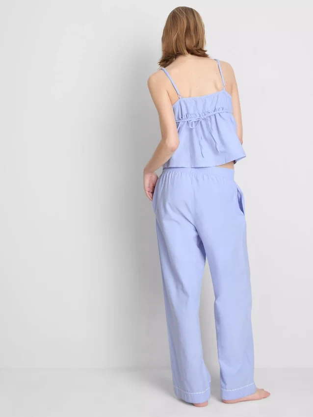 Stacey Solomon pyjamasbyxor i vävd bomull