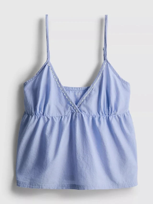 Stacey Solomon vävd pyjamasar-cami i bomull