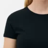 Stretch-T-shirt med rund hals