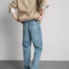 Stretchjeans med raka ben