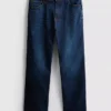 Stretchjeans med raka ben